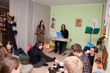 Джазовое чаепитие в клубе 5стихий, февраль 2008