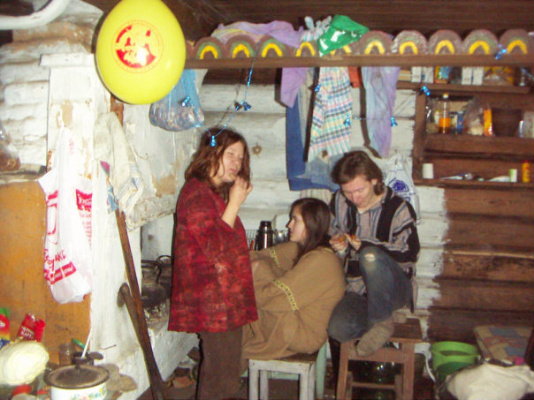 Дэлфи, даэвен и Нокто в Радужной деревне, Новый год 2009й